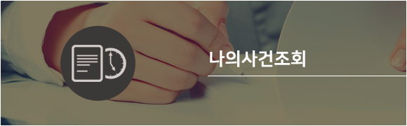나의 사건조회